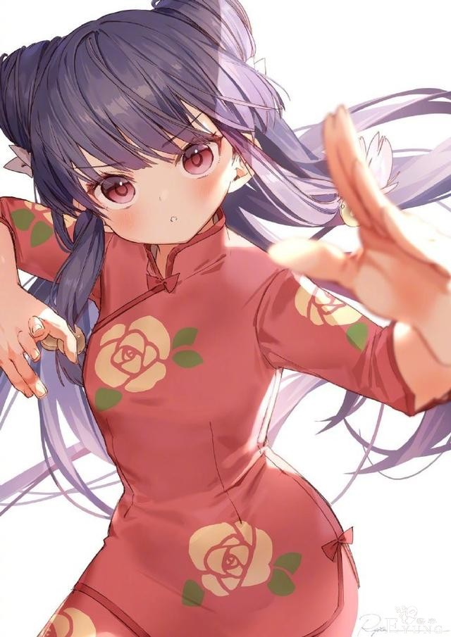 画师笔下圆圆脸的吃货小姐姐们好可爱，感觉一天都被治愈了-13.jpg