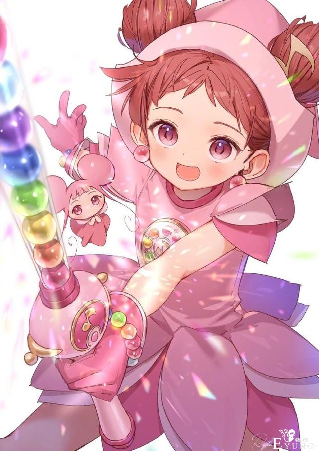 画师笔下圆圆脸的吃货小姐姐们好可爱，感觉一天都被治愈了-12.jpg