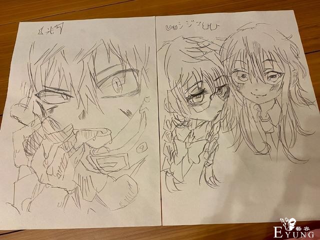 画了一拳超人的漫画家晒完女儿又晒儿子，两个娃都挺有绘画天赋-3.jpg
