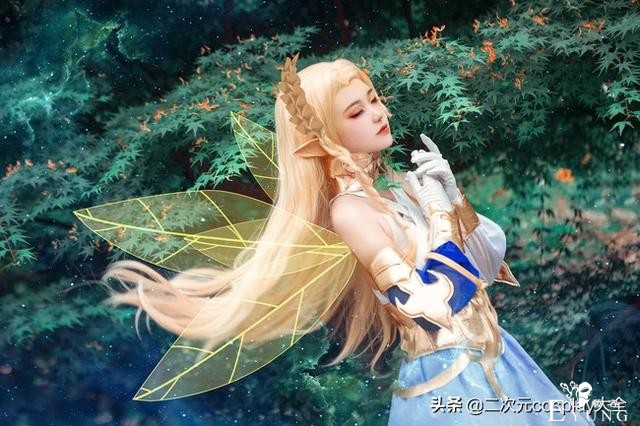 《王者荣耀》艾琳cos，颜值与气质皆在的女武神，美至心灵-1.jpg