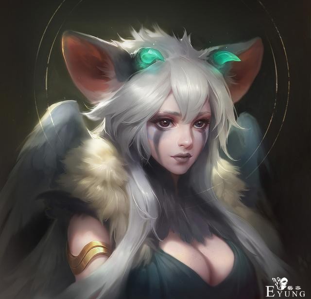 国人插画师绘制的王者荣耀和无尽对决游戏同人插画！画技相当不错-15.jpg