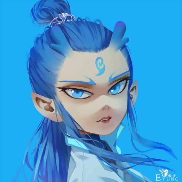一组国人插画师作品欣赏！有大神WLOP和最近火热的哪吒题材作品哦-4.jpg