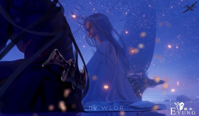 一组国人插画师作品欣赏！有大神WLOP和最近火热的哪吒题材作品哦-8.jpg