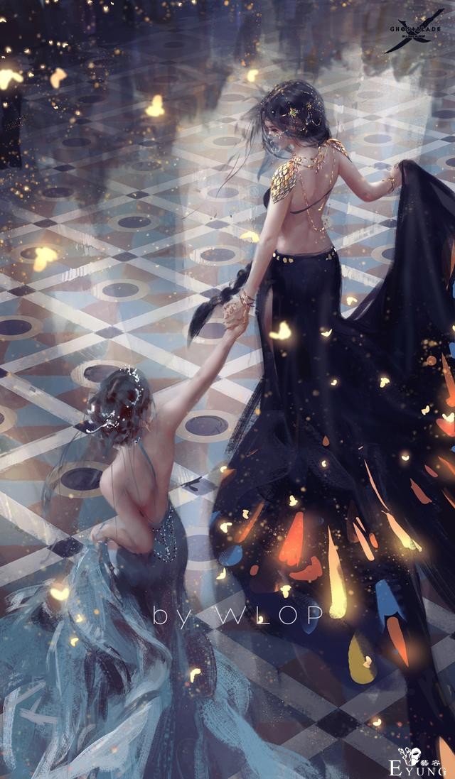 一组国人插画师作品欣赏！有大神WLOP和最近火热的哪吒题材作品哦-11.jpg