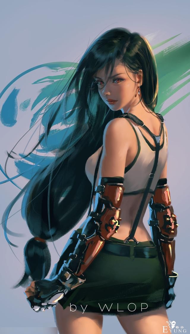 一组国人插画师作品欣赏！有大神WLOP和最近火热的哪吒题材作品哦-14.jpg