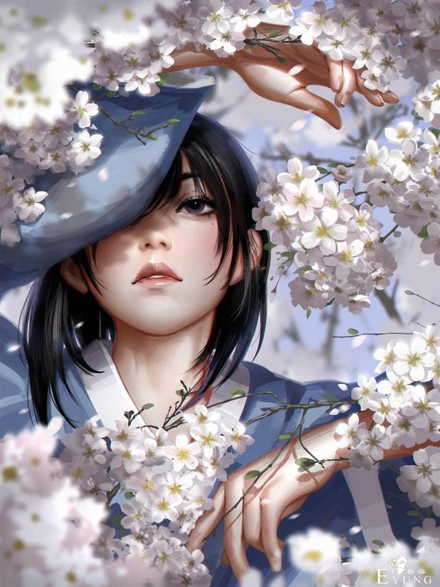 一组国人插画师作品欣赏！有大神WLOP和最近火热的哪吒题材作品哦-15.jpg
