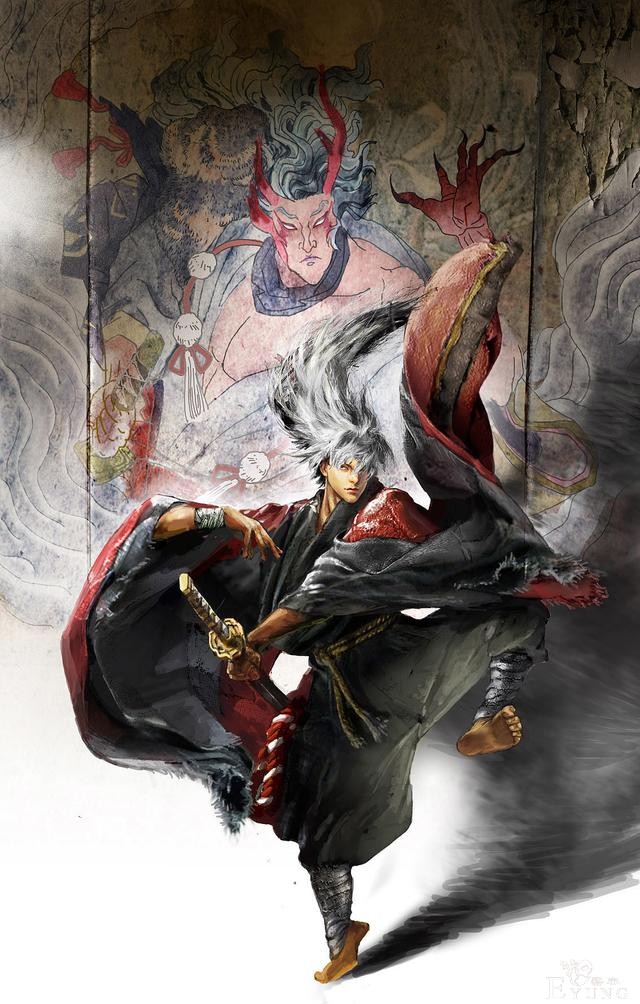 一组国人插画师作品欣赏！有大神WLOP和最近火热的哪吒题材作品哦-18.jpg