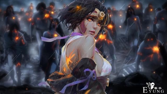 一组来自多位插画大佬的高质量人物插画作品！题材多是帅气的妹子-10.jpg