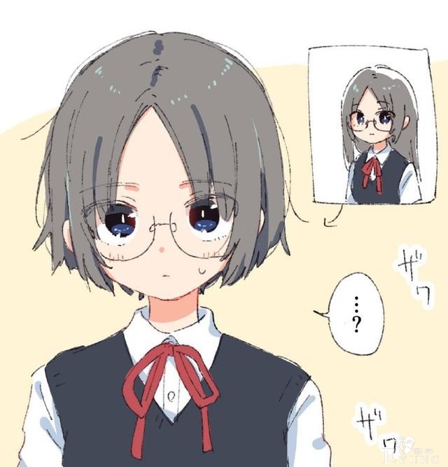 画师笔下的短发妹子，换个发型自信做自己，这样坚强的妹子我爱了-2.jpg