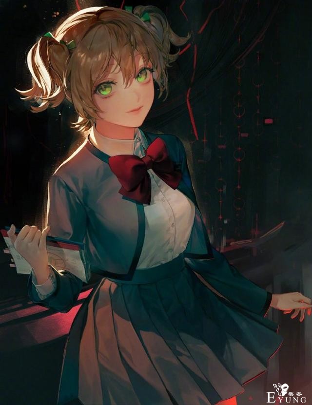 画师笔下的短发双马尾妹子太可爱了，先收藏一波-2.jpg