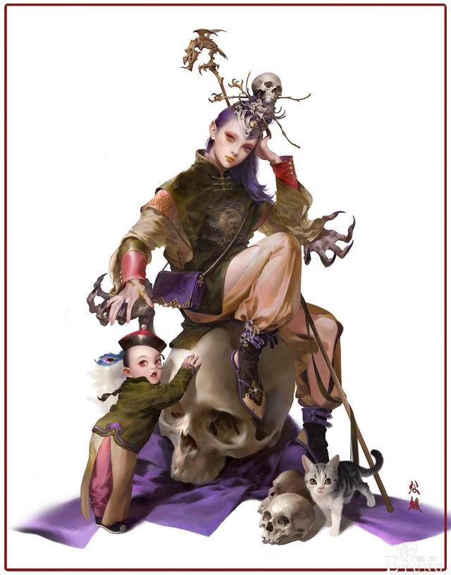 国人插画大神笔下的角色真是男帅女靓！我看个个都腿长一米八！-5.jpg