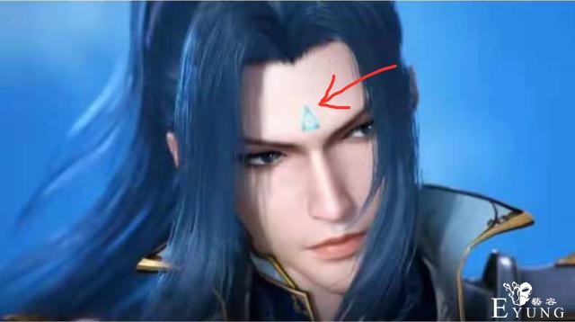 斗罗：唐三“海神印记”初现，额头长出蓝宝石，看起来像山寨纹身-1.jpg