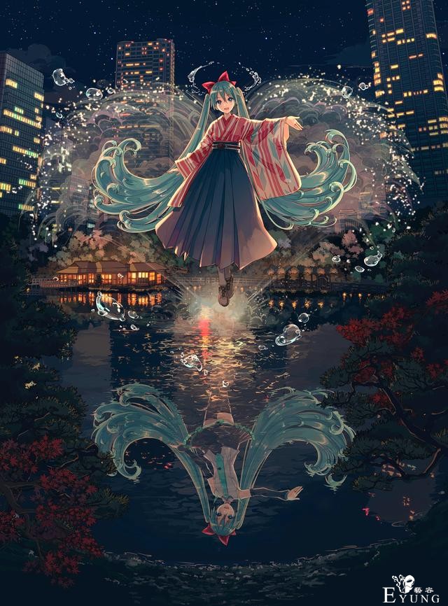 这组插画初音的粉丝一定不要错过！画技相当棒的初音同人作品欣赏-4.jpg
