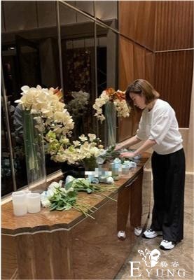 佘诗曼生日派对现场曝光，阿佘秀细腰长腿状态佳，尹正向佐现身-3.jpg