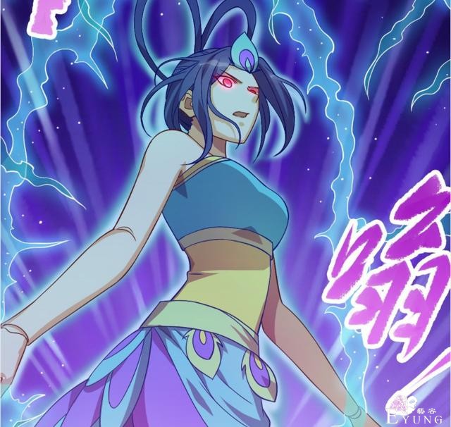 叶罗丽：思思摔碎玉簪解除封印，蓝孔雀觉醒，黑化暴走变成黑孔雀-5.jpg