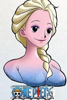 画师尝试用不同画风画艾莎女王，别的都还行，JOJO风不是这样的吧-4.jpg