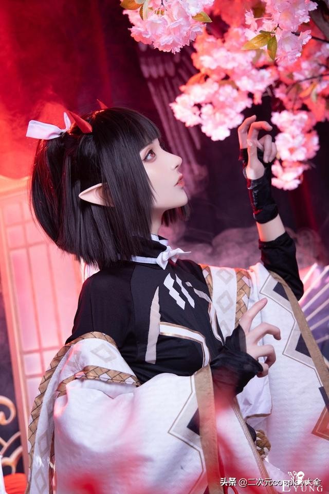《阴阳师》天剑韧心鬼切cos，精致唯美布景用心，颜值甚得我心-5.jpg