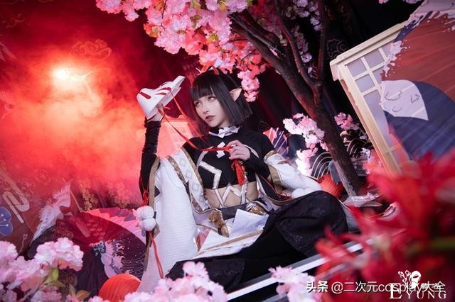 《阴阳师》天剑韧心鬼切cos，精致唯美布景用心，颜值甚得我心-6.jpg