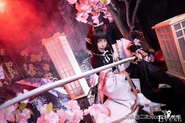 《阴阳师》天剑韧心鬼切cos，精致唯美布景用心，颜值甚得我心-9.jpg