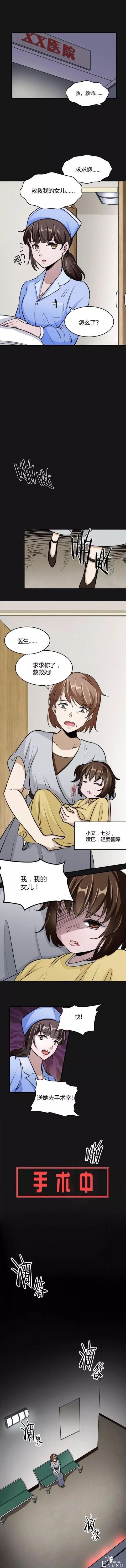 人性漫画《医黑勾结》，白血病女孩的救命钱-1.jpg