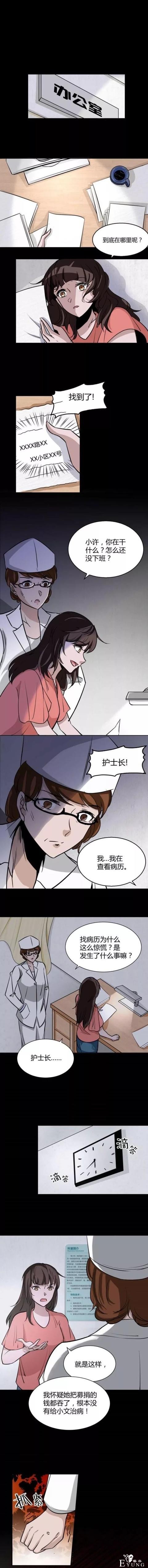 人性漫画《医黑勾结》，白血病女孩的救命钱-7.jpg