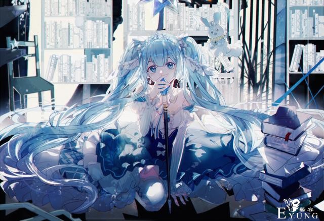 一组画风相当棒的初音未来同人插画作品欣赏！画面华丽的养眼大作-1.jpg