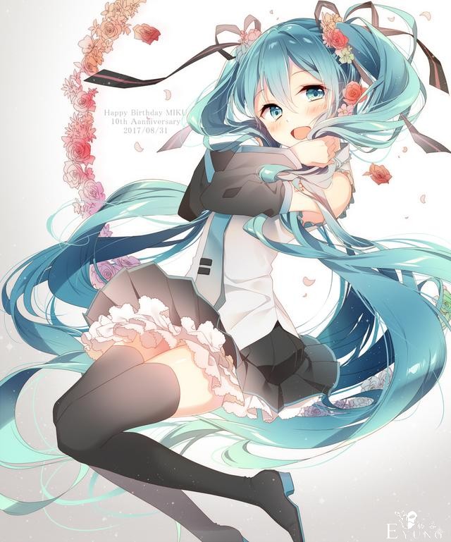 一组画风相当棒的初音未来同人插画作品欣赏！画面华丽的养眼大作-12.jpg