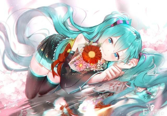 一组画风相当棒的初音未来同人插画作品欣赏！画面华丽的养眼大作-13.jpg