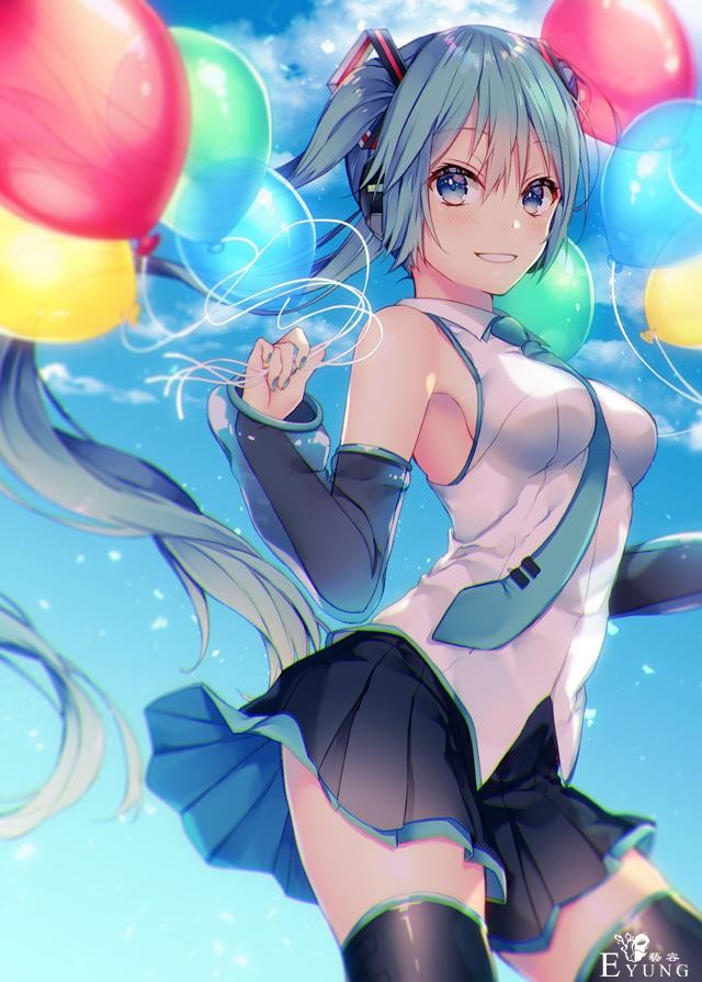 一组画风相当棒的初音未来同人插画作品欣赏！画面华丽的养眼大作-18.jpg