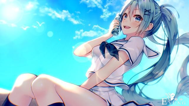 一组画风相当棒的初音未来同人插画作品欣赏！画面华丽的养眼大作-19.jpg