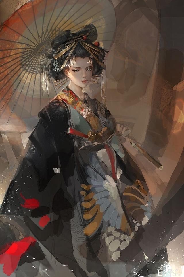 国人插画师YI的一组帅气人设插画作品！画风多变造型功底扎实-12.jpg