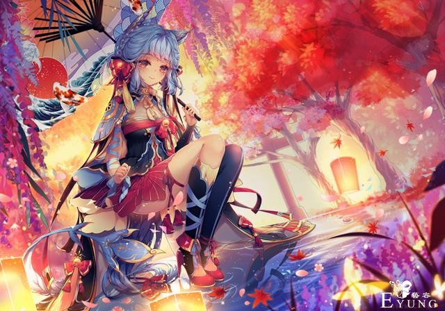 来自加拿大的插画师一组画风相当精美的插画！还有Q版萌妹子哦-1.jpg