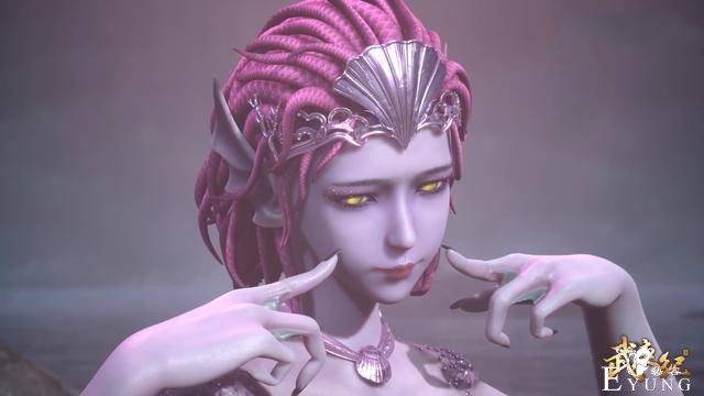 武庚纪：海妖族竟然藏了一位女神，超级会卖萌，白菜被她瞬间碾压-3.jpg