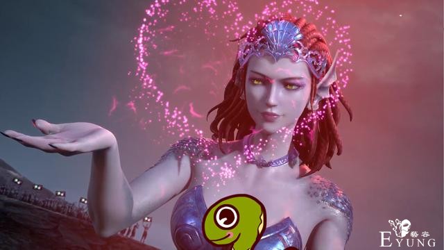 武庚纪：海妖族竟然藏了一位女神，超级会卖萌，白菜被她瞬间碾压-2.jpg