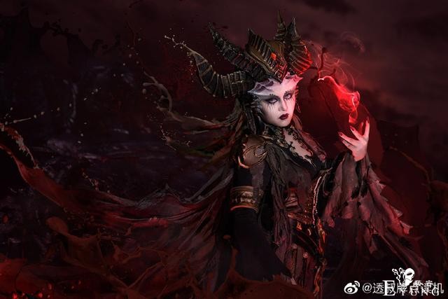 《暗黑破坏神4》莉莉斯cos，精美绝伦，震撼场面堪比CG视图-5.jpg