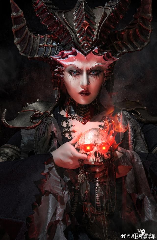 《暗黑破坏神4》莉莉斯cos，精美绝伦，震撼场面堪比CG视图-7.jpg