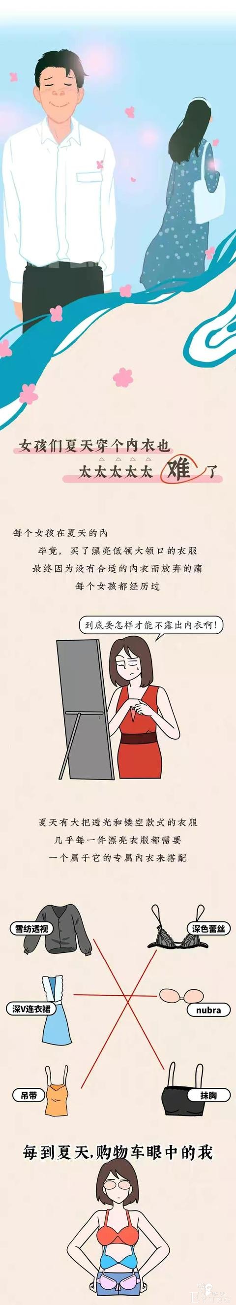 漫画：女人夏天最大的酷刑，竟然是穿内衣-1.jpg