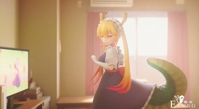 3D版的龙女仆太好看了，就是太短了不够看啊-2.jpg