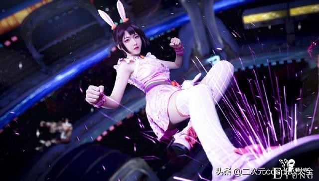 《斗罗大陆》斗魂第一场，可爱漂亮的小舞cos，飞腿太帅啦-3.jpg