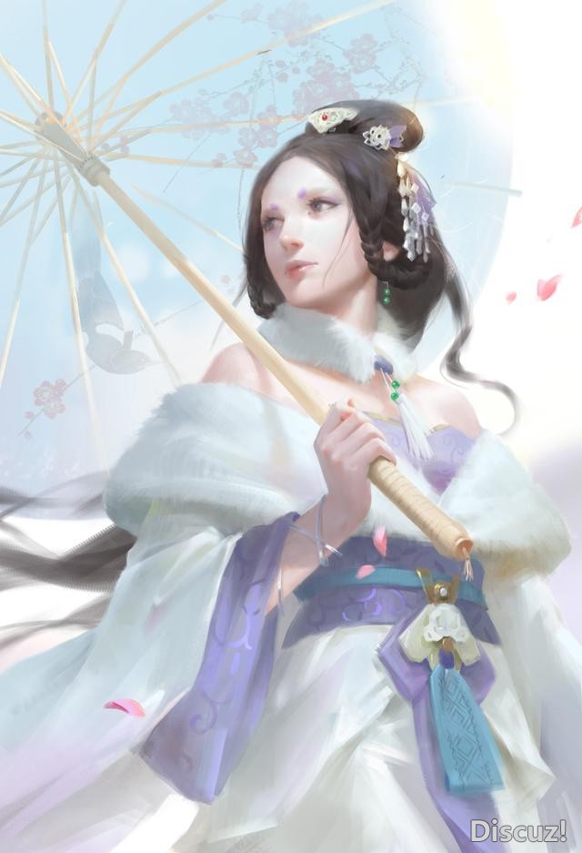 国人画师人物相当美型的插画作品！作者对古典角色有不一样的诠释-6.jpg