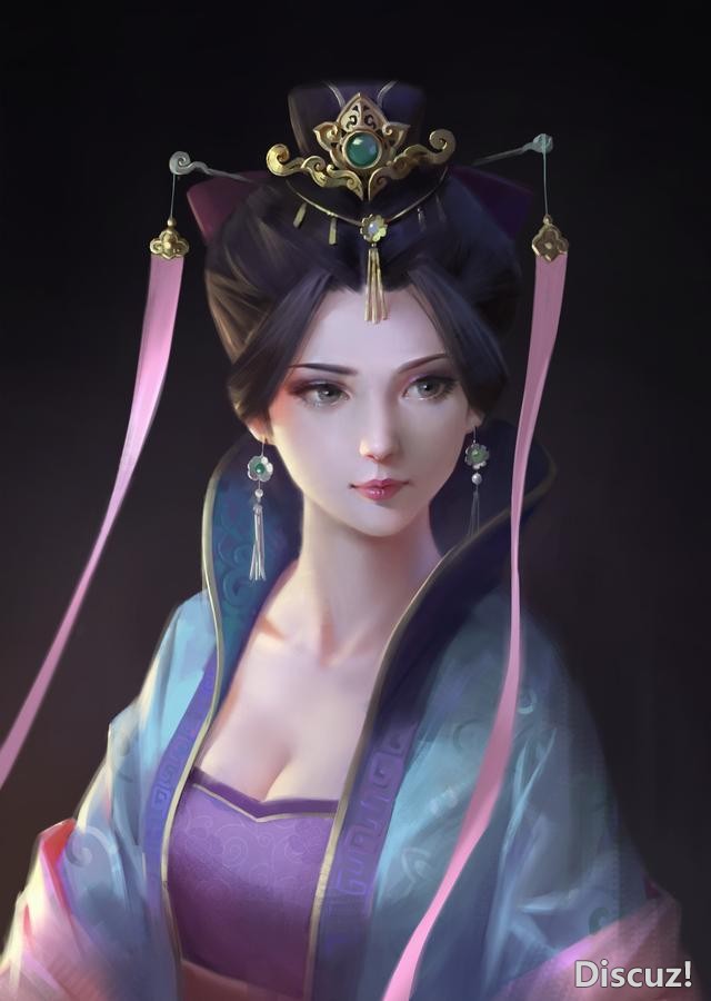 国人画师人物相当美型的插画作品！作者对古典角色有不一样的诠释-9.jpg