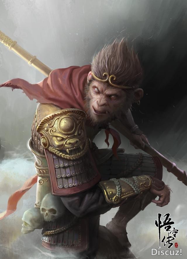 国人画师人物相当美型的插画作品！作者对古典角色有不一样的诠释-15.jpg