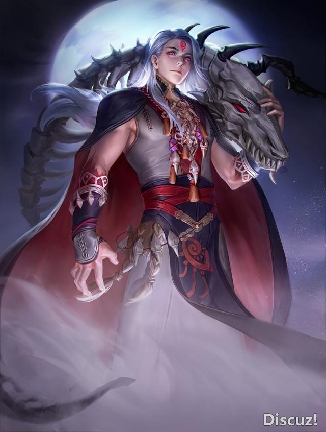 一组造型非常帅气的型男插画作品！从肌肉猛男到阴柔帅哥一应俱全-7.jpg