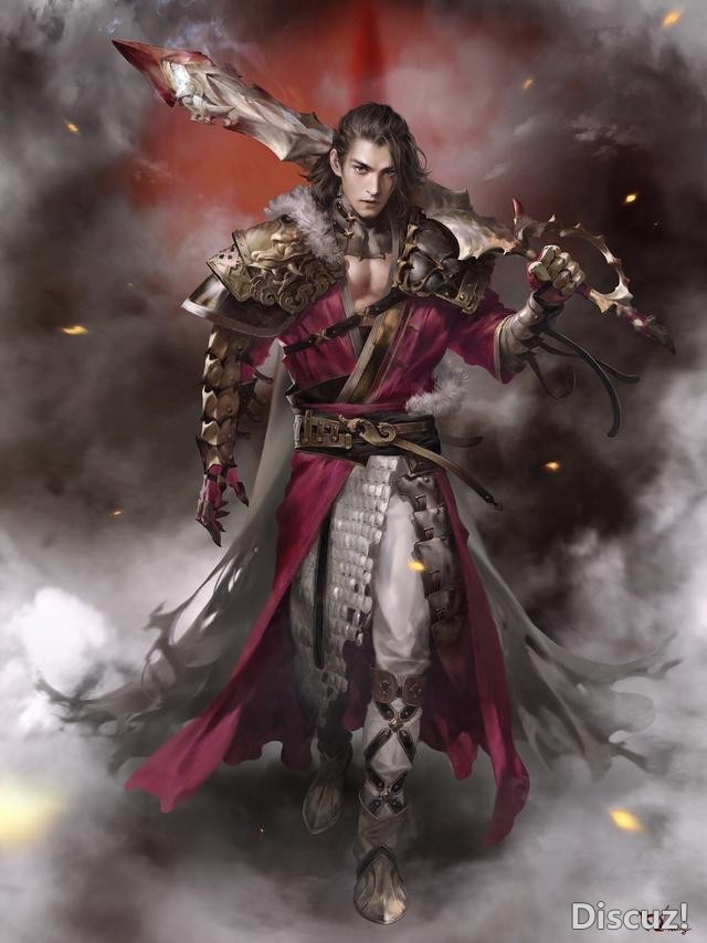 一组造型非常帅气的型男插画作品！从肌肉猛男到阴柔帅哥一应俱全-5.jpg