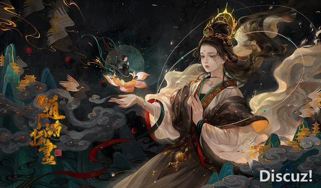 一组画风唯美的古风人物插画作品欣赏！人物美型画技优秀颇有意境-4.jpg
