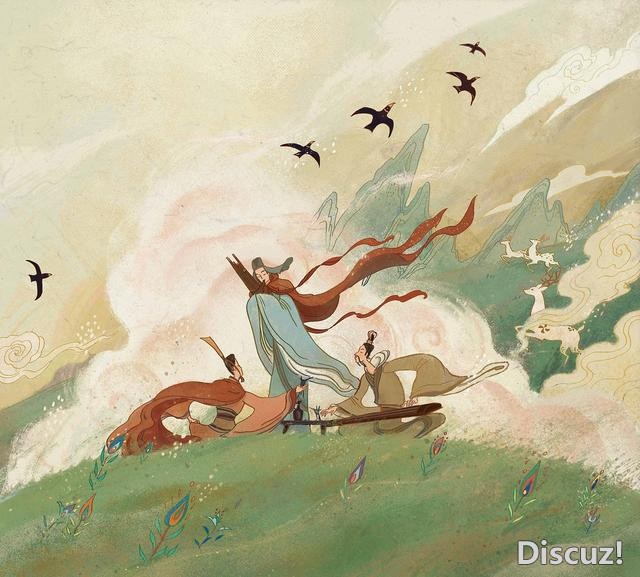 一组画风唯美的古风人物插画作品欣赏！人物美型画技优秀颇有意境-18.jpg
