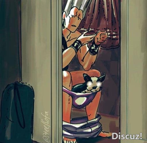 JOJO粉丝分享“厕所COS”，这吉良吉影气质太还原了，有一手啊-2.jpg