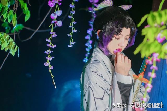 《鬼灭之刃》蝴蝶忍cos，景与光交融，美到让人喜欢-5.jpg
