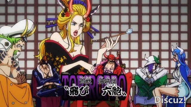 海贼王982集，动画版飞六胞上线，包裙+紧身衣，乌尔缇小姐姐好美-1.jpg