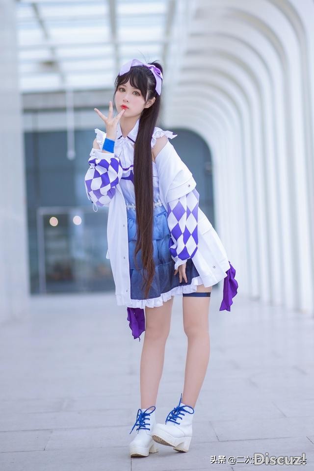 清甜靓丽的叶月恋cos，元气装扮，迷人又有魅力-4.jpg